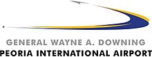 General Wayne A. Downing Peoria International Airport Logo.jpg