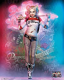 Margot Robbie Suicide Squad filmidagi Harley Quinn rolidagi koʻrinishi (2016)