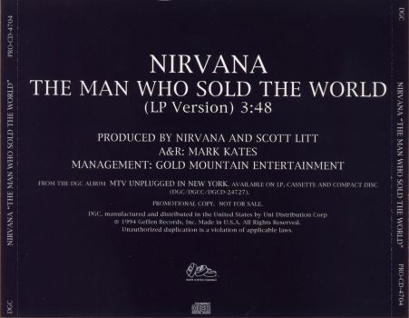Letra de nirvana the man who sold the world