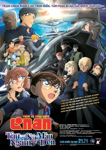 Sức khỏe, đời sống: Thám Tử Lừng Danh Conan: Tàu Ngầm Sắt Màu Đen - Detective Co Conan_-_The_Black_Iron_Submarine_-_Vietnam_poster