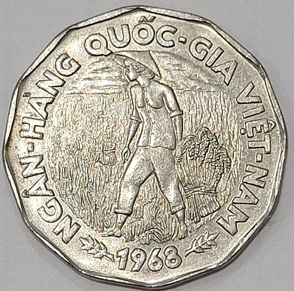 Tập tin:South Vietnam 20 Dong, F.A.O. Issue, 1968, Reverse.jpg