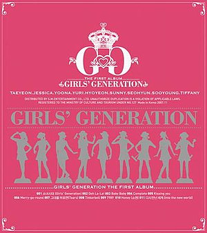 Album 2007 Girls' Generation: Danh sách bài hát, Lịch sử phát hành