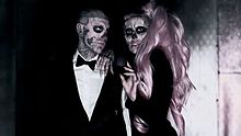 220px Gaga and Zombie Boy in Born This Way