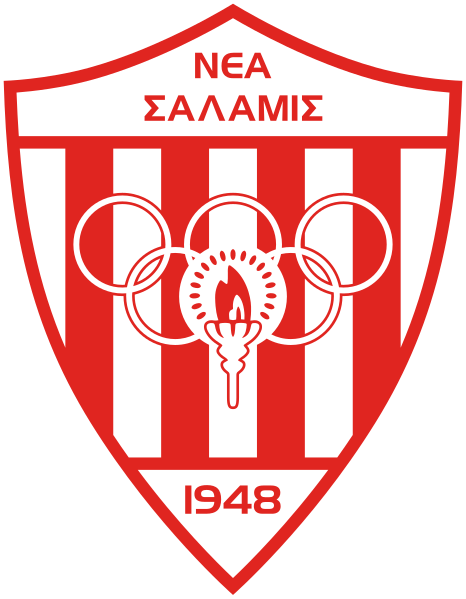 File:Nea Salamis Famagusta (Nea Salamina) Football Club logo vector.svg