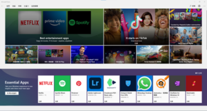 運行於 Windows 10 的 Windows Store