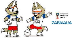 2018 FIFA World Cup Official Mascot-Zabivaka.svg