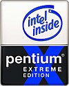 Original Pentium Extreme Edition logo