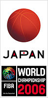 Official logo of the 2006 FIBA World Championship