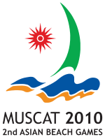 Muscat 2010 Asian Beach Games logo.svg