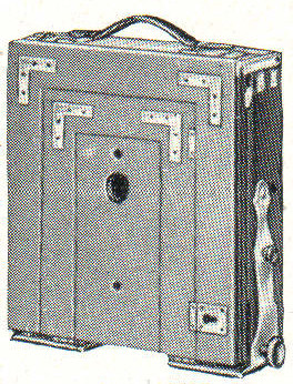 Reiseapparate in quadratischer Form.geschlossen