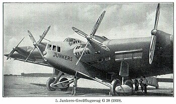 5. Junkers-Großflugzeug G 38 (1930).