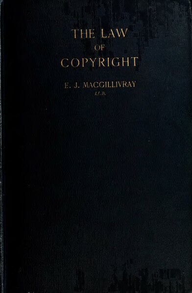 File:A treatise upon the law of copyright.djvu