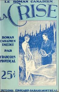 François Provençal La crise, 1929    