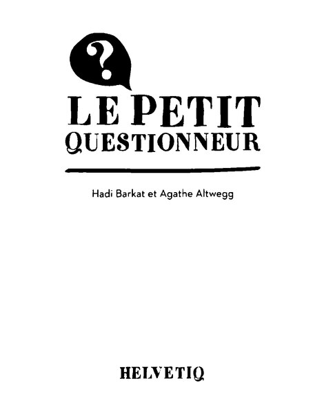 Fichier:Le Petit Questionneur (extrait Questionnaire de Proust), 2012.djvu