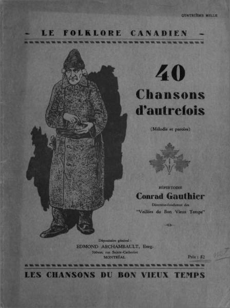 Fichier:Gauthier - 40 chansons d'autrefois, 1932.djvu