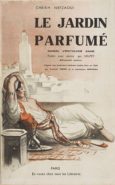 Fichier:Cheikh Nefzaoui - Le parfum des prairies (le Jardin parfumé), 1935-couverture.jpg