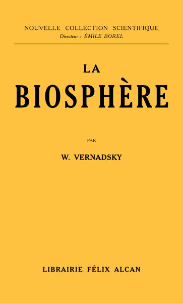 Fichier:Vernadsky - La Biosphère, 1929 (couverture).svg