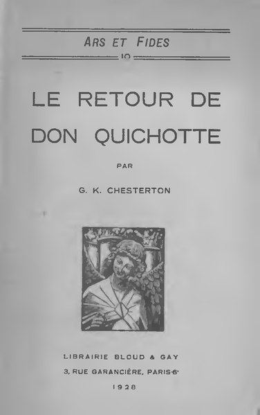 Fichier:Chesterton - Le Retour de Don Quichotte.djvu
