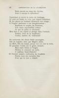 Reste encore au rang des Alcides, Dont il usurpa la splendeur ? Cependant je revois la ruine de Carthage, Ce sont ses traits, sa voix, son regard séducteur, Et des pleurs en tombant sillonnent son visage… 0 Virgile ! pardonne à ton blasphémateur : Reprends le sceptre du Parnasse, Une muse aujourd’hui retrace Ce que tu peins si vivement ; Mon âme à son aspect se plonge dans l’ivresse ; Eclatez, feux de la tendresse ! Coulez, larmes du sentiment ! Du souverain des dieux fatale messagère, Sur un lugubre char, par Mégère attelé, La Mort, fille du temps, prend son vol vers la terre, Et promène l’oubli sur le globe ébranlé ; Mais entre Didon et Virgile Phébus te consacre un asile, 0 sublime Saint-Huberti ! Et l’avenir surpris confondra tes trophées Parmi ceux des savantes fées Pour qui la lyre a retenti.