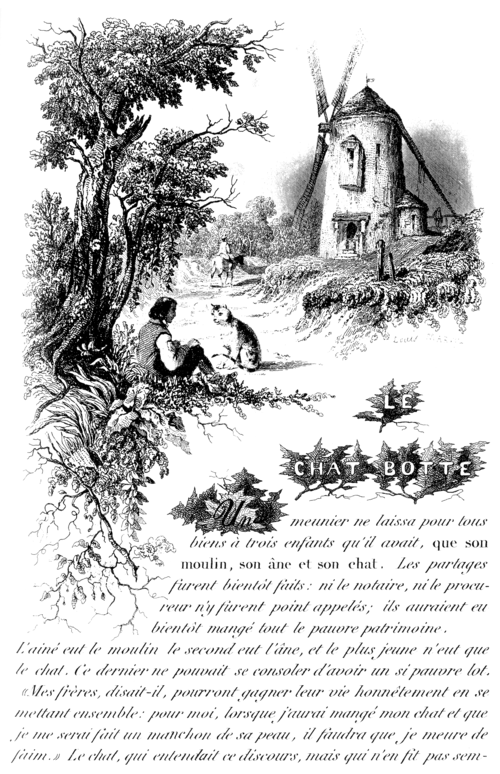 Contes Du Temps Passe 1843 Le Chat Botte Wikisource