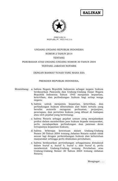 Berkas:UU Nomor 2 Tahun 2014.djvu