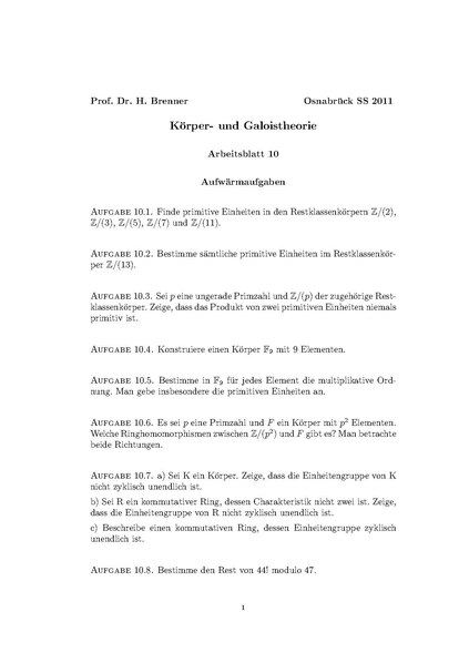 Datei:Körper- und Galoistheorie (Osnabrück 2011)Arbeitsblatt10.pdf