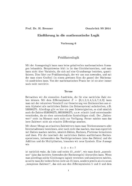 Datei:Einführung in die mathematische Logik (Osnabrück 2014)Vorlesung6.pdf