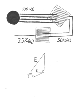 Shows reduction in the number of photons passing two filters