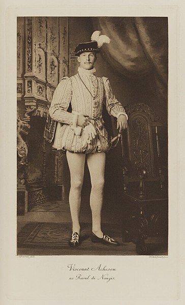 File:Archibald-Charles-Montagu-Brabazon-Acheson-5th-Earl-of-Gosford-when-Viscount-Acheson-as-Raoul-di-Nangis.jpg