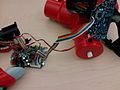 Tri-bot circuit boards (digital and motor control close up