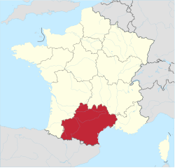 Occitanie във Франция 2016 verkl.svg