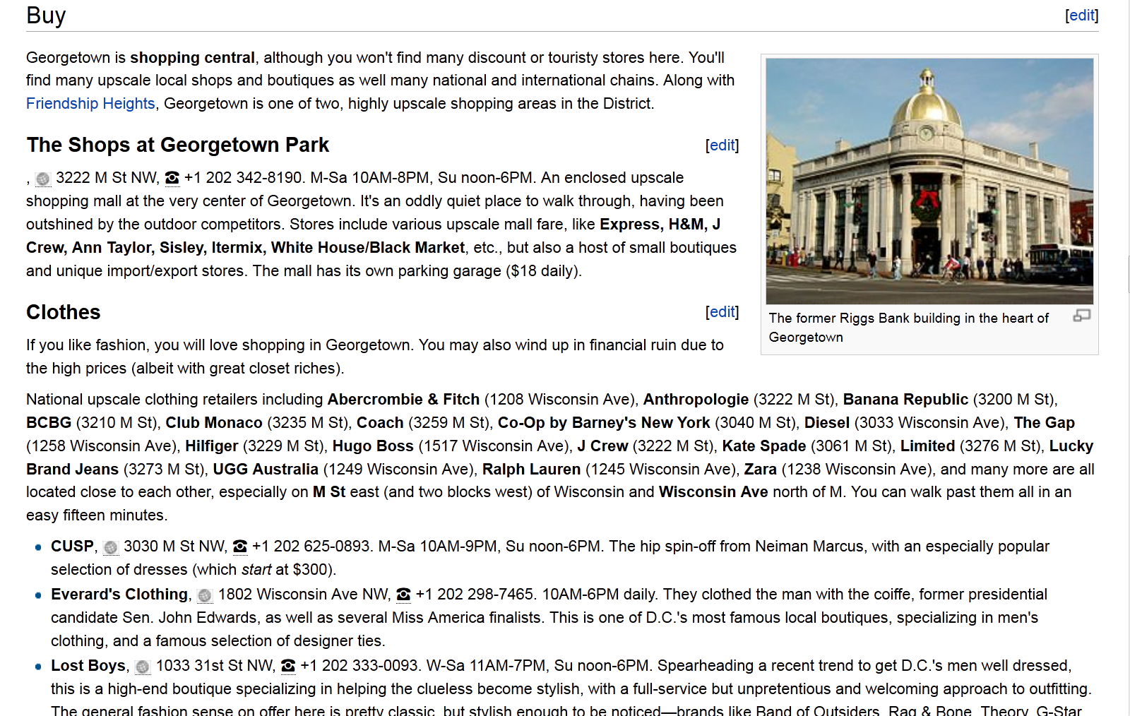 File Georgetown screenshot.png Travel guide at Wikivoyage