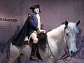 Life sized model of General George Washington