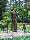 St. Francis of Assisi statue at The Grotto